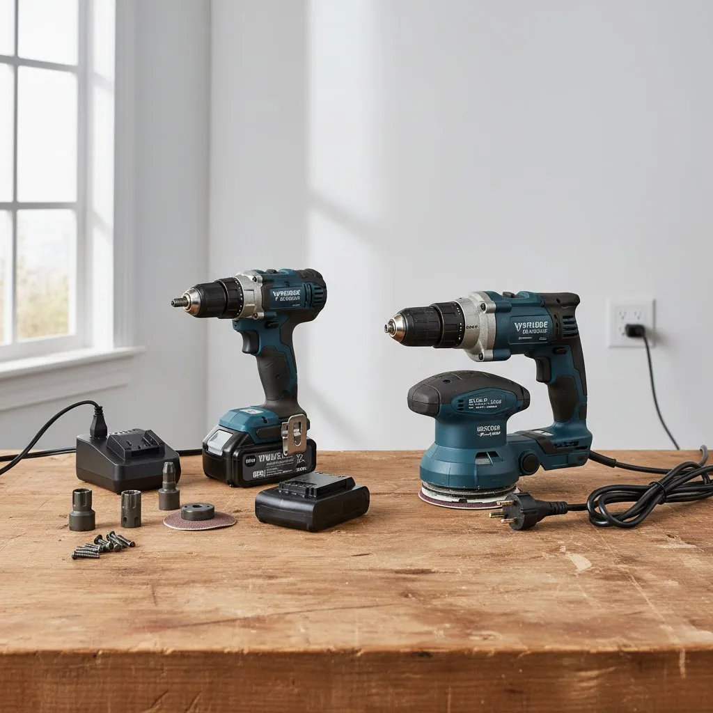 Акумуляторний чи мережевий інструмент: що обрати для домашньої майстерні