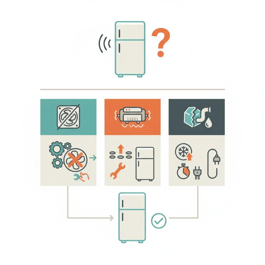 Чому холодильник почав шуміти: розбір основних причин та способи їх усунення