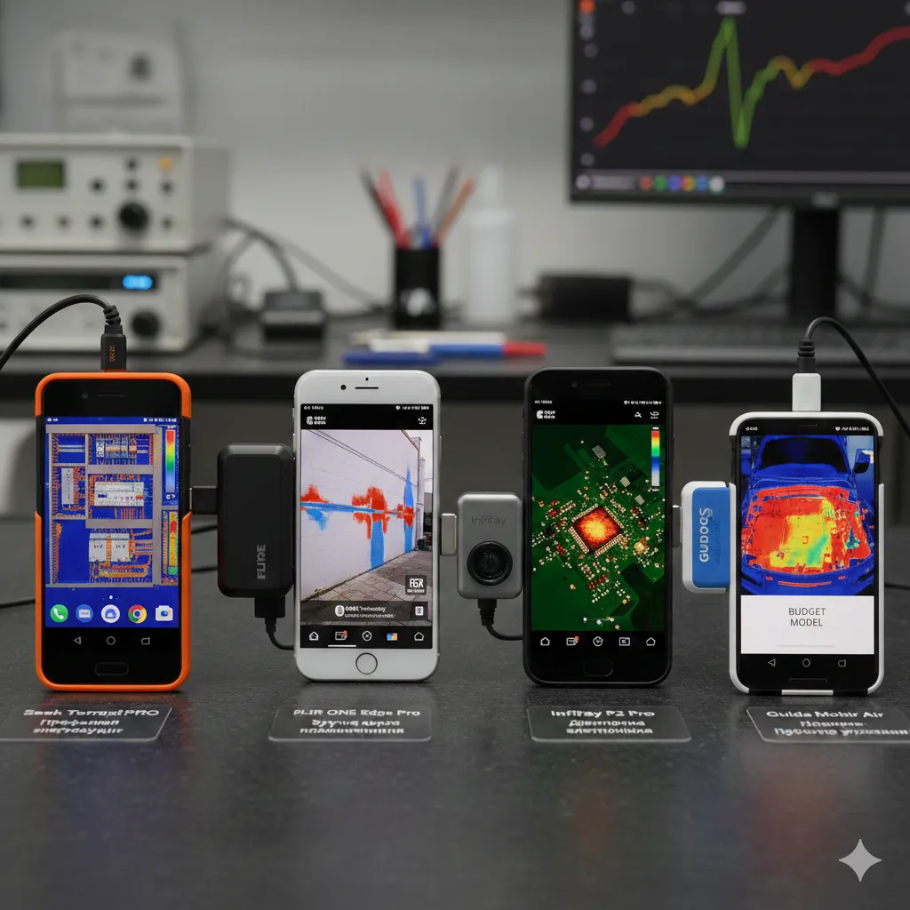 Порівняння популярних тепловізорів 2026