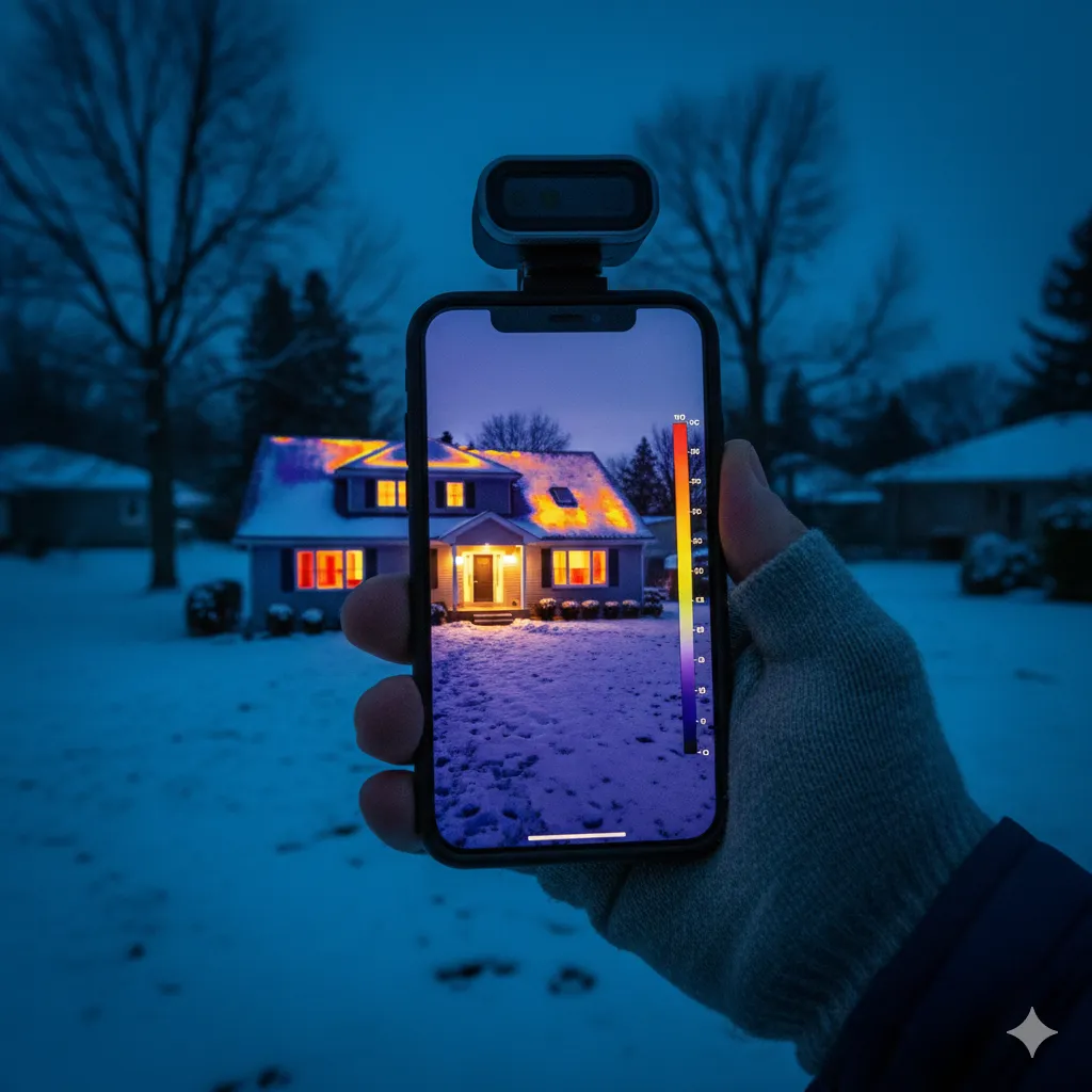 телефон з тепловізором