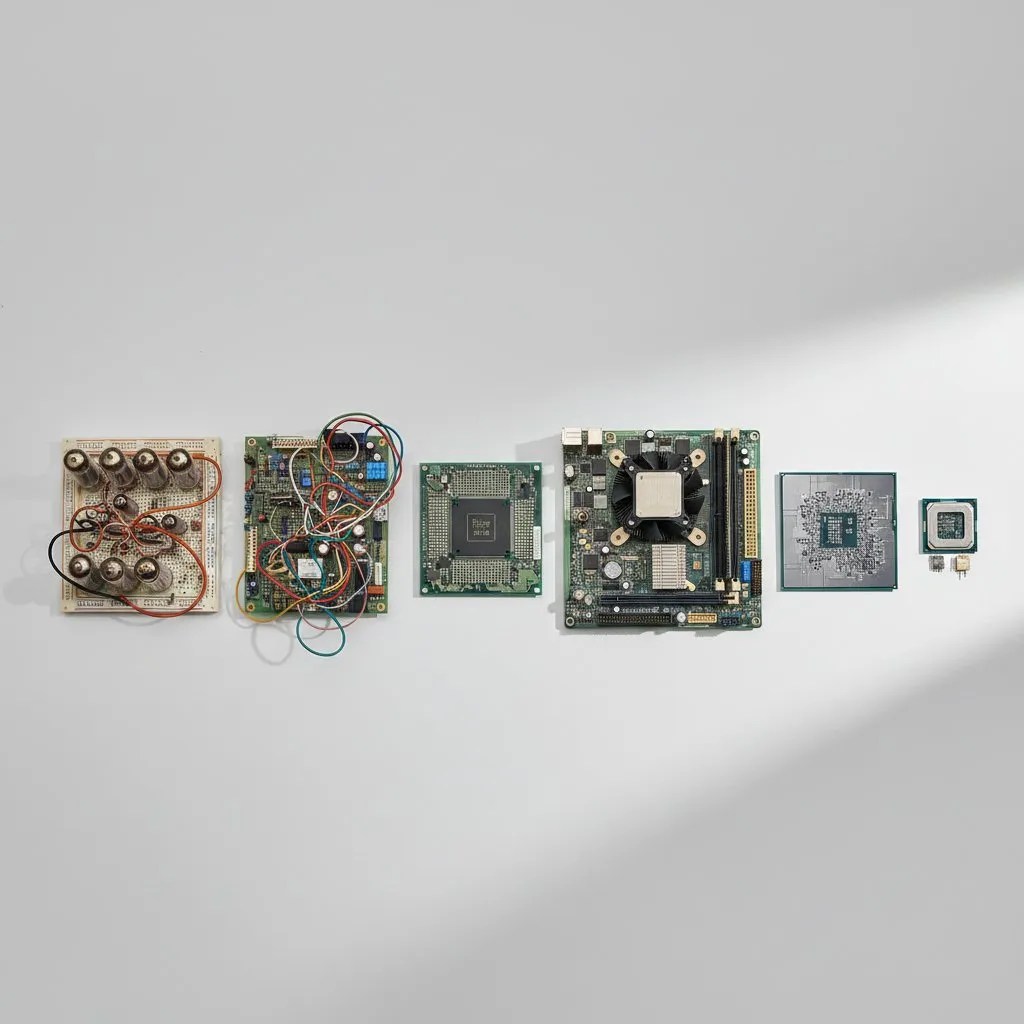 Історія створення першого комп'ютера: від ламп до сучасних процесорів