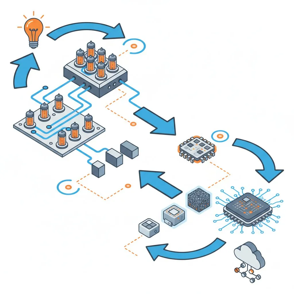 Історія створення першого комп'ютера: від ламп до сучасних процесорів