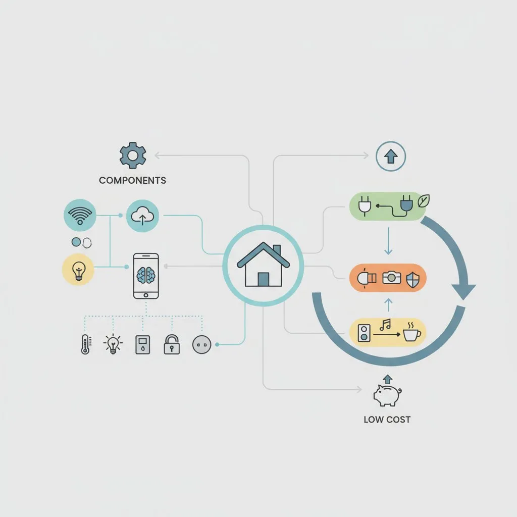 Компоненти розумного дому: з чого почати автоматизацію квартири без великих витрат