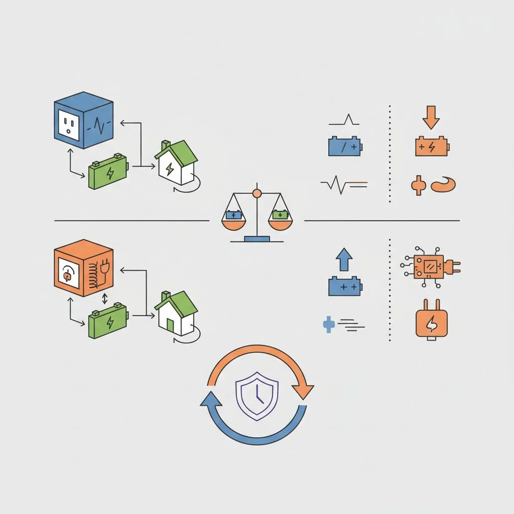 Системи безперебійного живлення: порівняння інверторів та зарядних станцій
