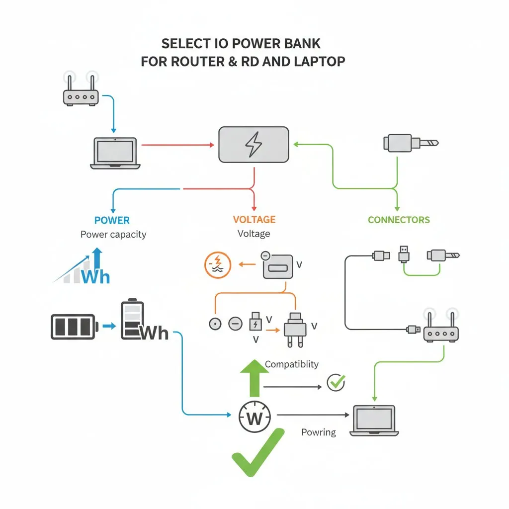 Як обрати повербанк для роутера та ноутбука: розбираємося в потужності та роз'ємах