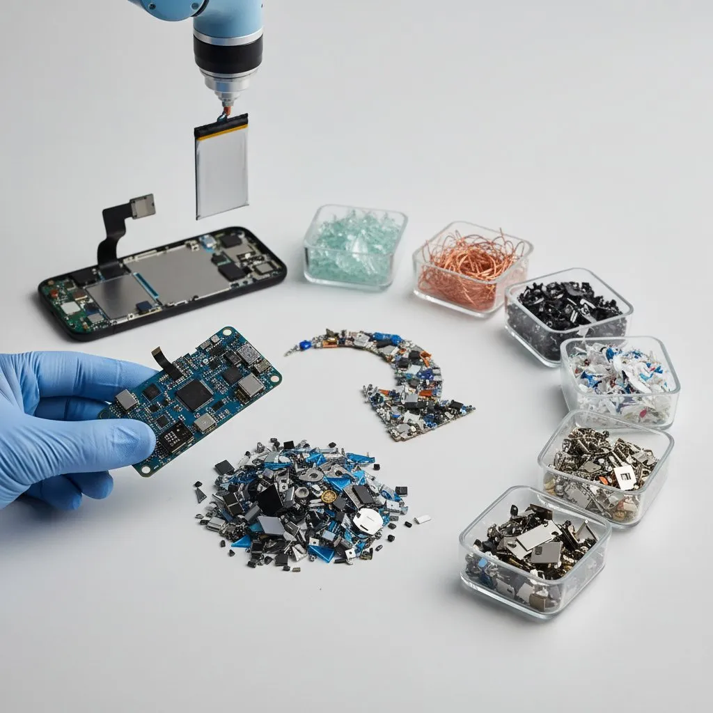 Як переробляють стару електроніку: що відбувається з вашим смартфоном після утилізації