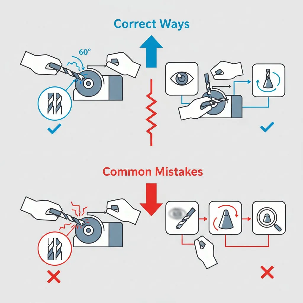 Як заточити свердла по металу: перевірені способи та поширені помилки