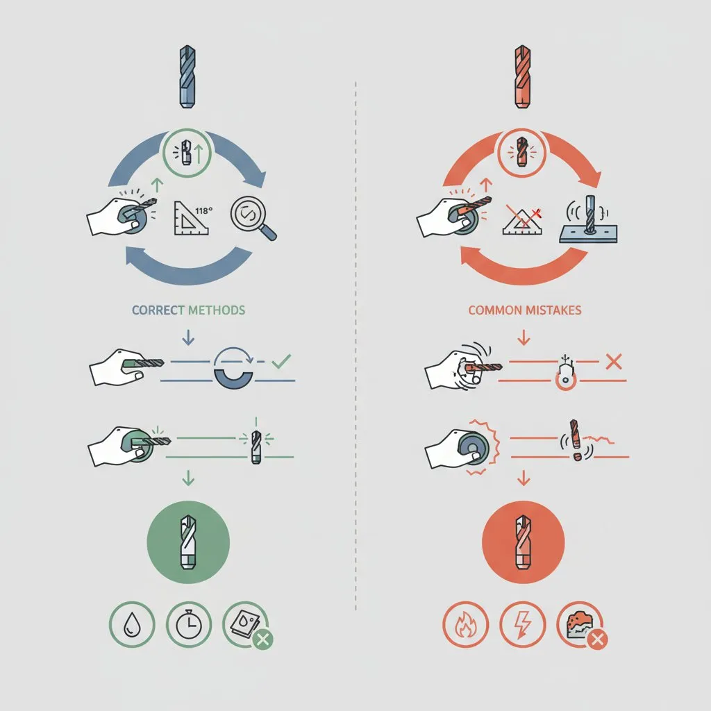 Як заточити свердла по металу: перевірені способи та поширені помилки