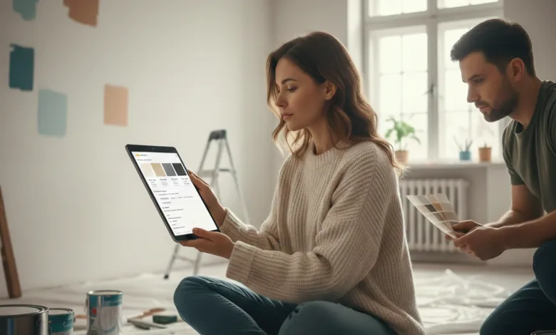 Як підібрати колір стін через чат джпт